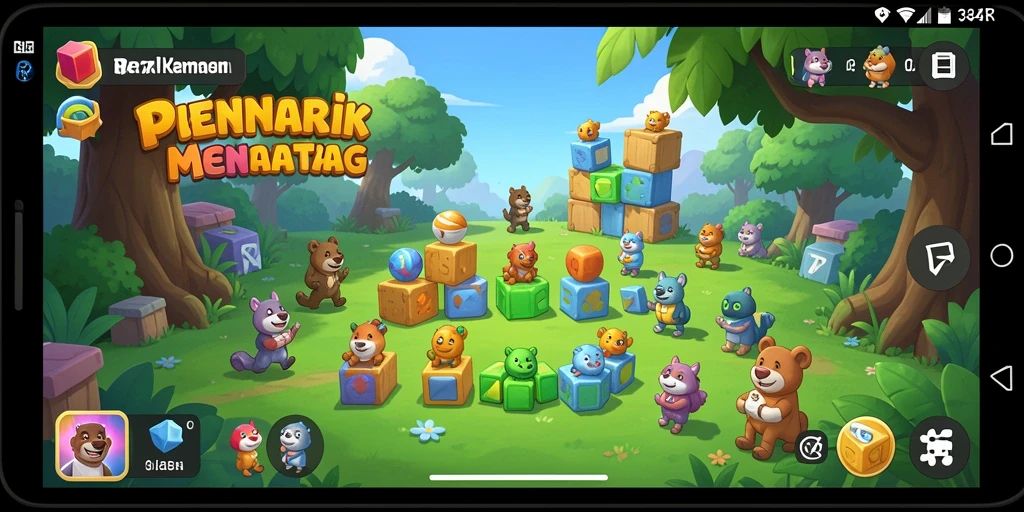 Tampilan gameplay 34R yang seru dan penuh tantangan.