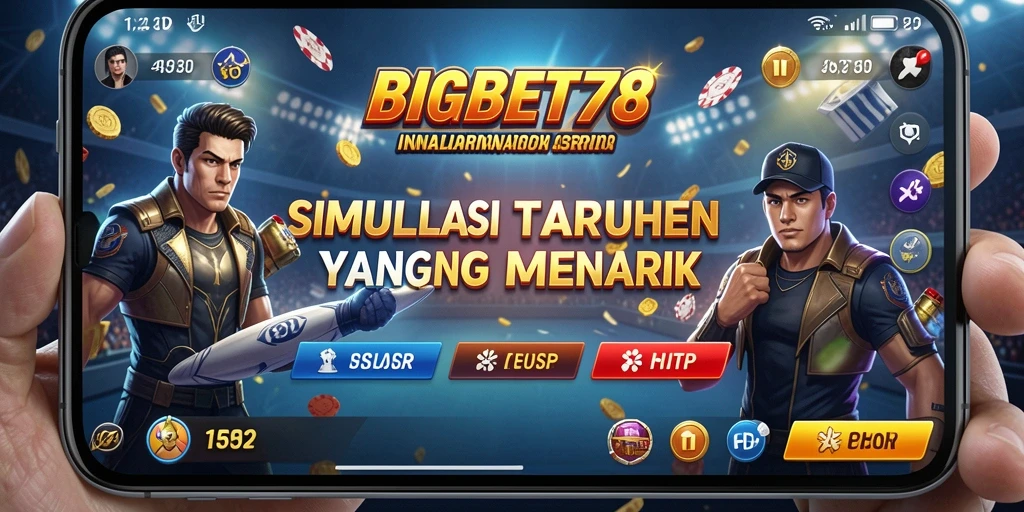 Screenshot utama BIGBET78 yang menunjukkan gameplay seru dan menarik.
