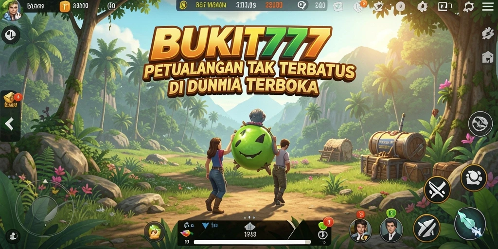 Gameplay BUKIT777 yang menakjubkan di dunia terbuka.