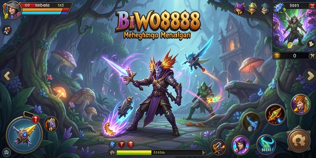 Tampilan Gameplay Seru BWO888 di Dunia Fantasi.