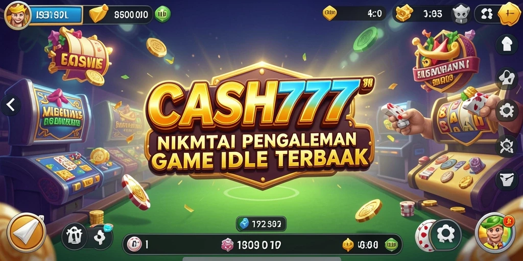 Tampilan gameplay CASH777 yang menarik dan penuh warna.