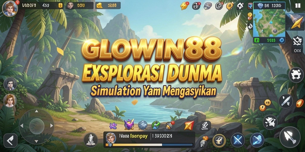 Screenshot gameplay GLOWIN88 yang memperlihatkan suasana simulasi yang menarik.