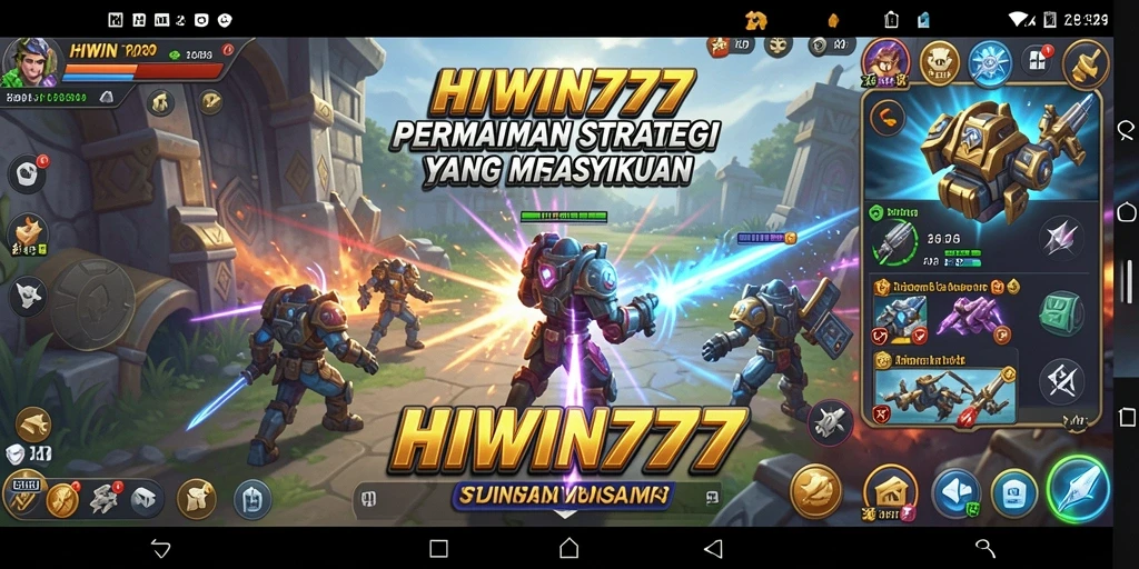 Tampilan gameplay menarik di HIWIN777 dengan aksi strategis.