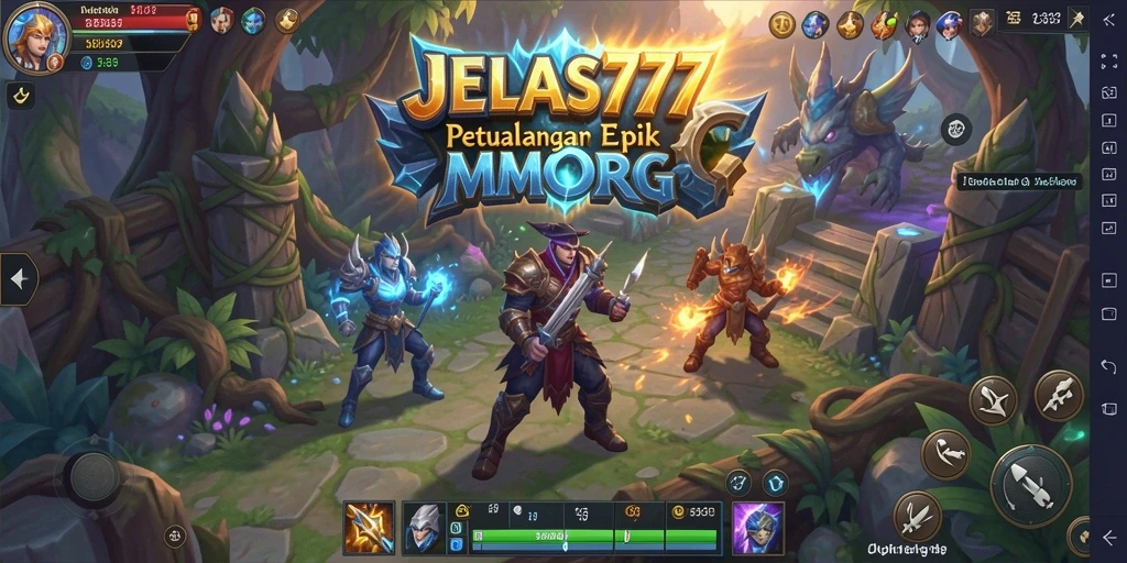 Gameplay seru dan grafis menawan dalam JELAS777.