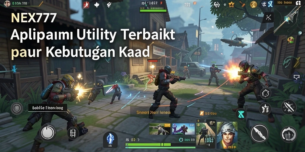 Tampilan antarmuka pengguna NEX777 yang intuitif dan menarik.