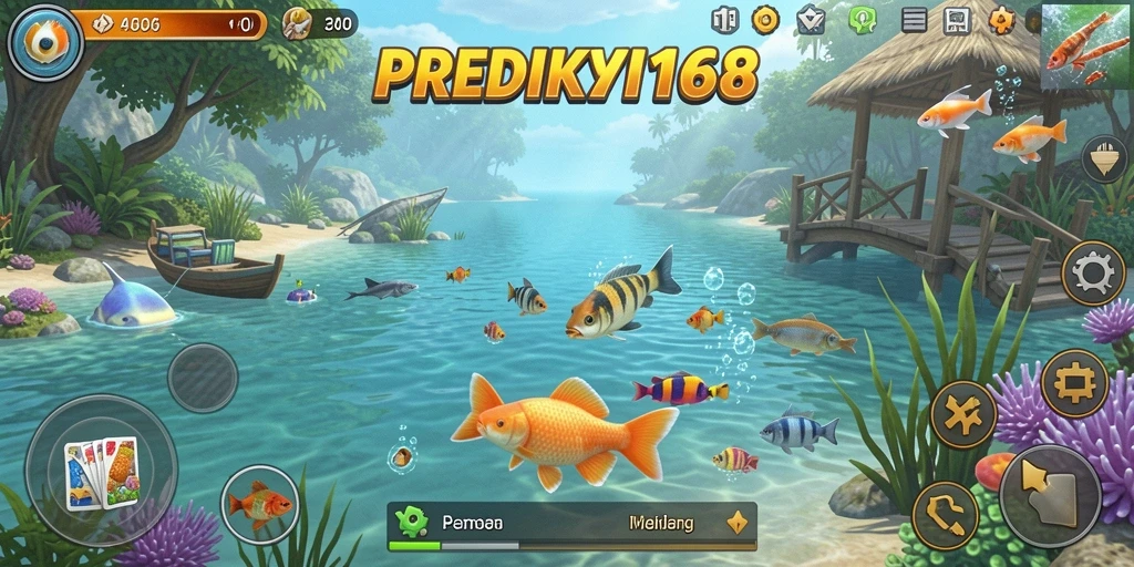 Tangkapan ikan menakjubkan dalam gameplay PREDIKSI168.